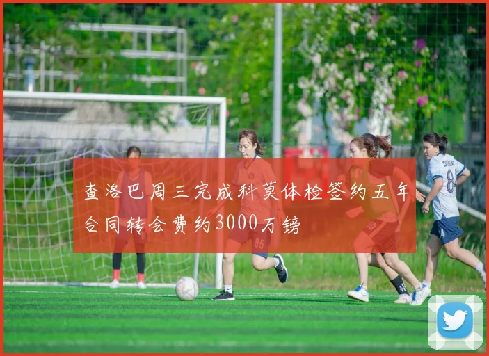 查洛巴周三完成科莫体检签约五年合同转会费约3000万镑